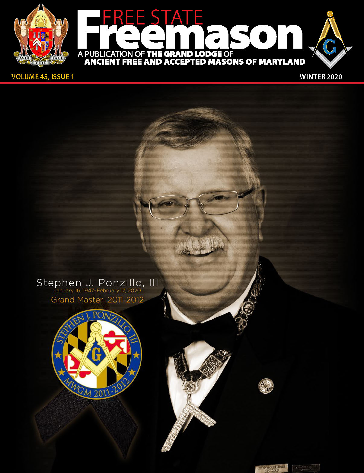 Winter 2020 The Grand Lodge of Maryland